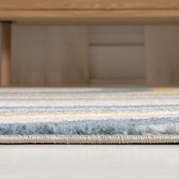 Flow Abstract Swirl Area Rug